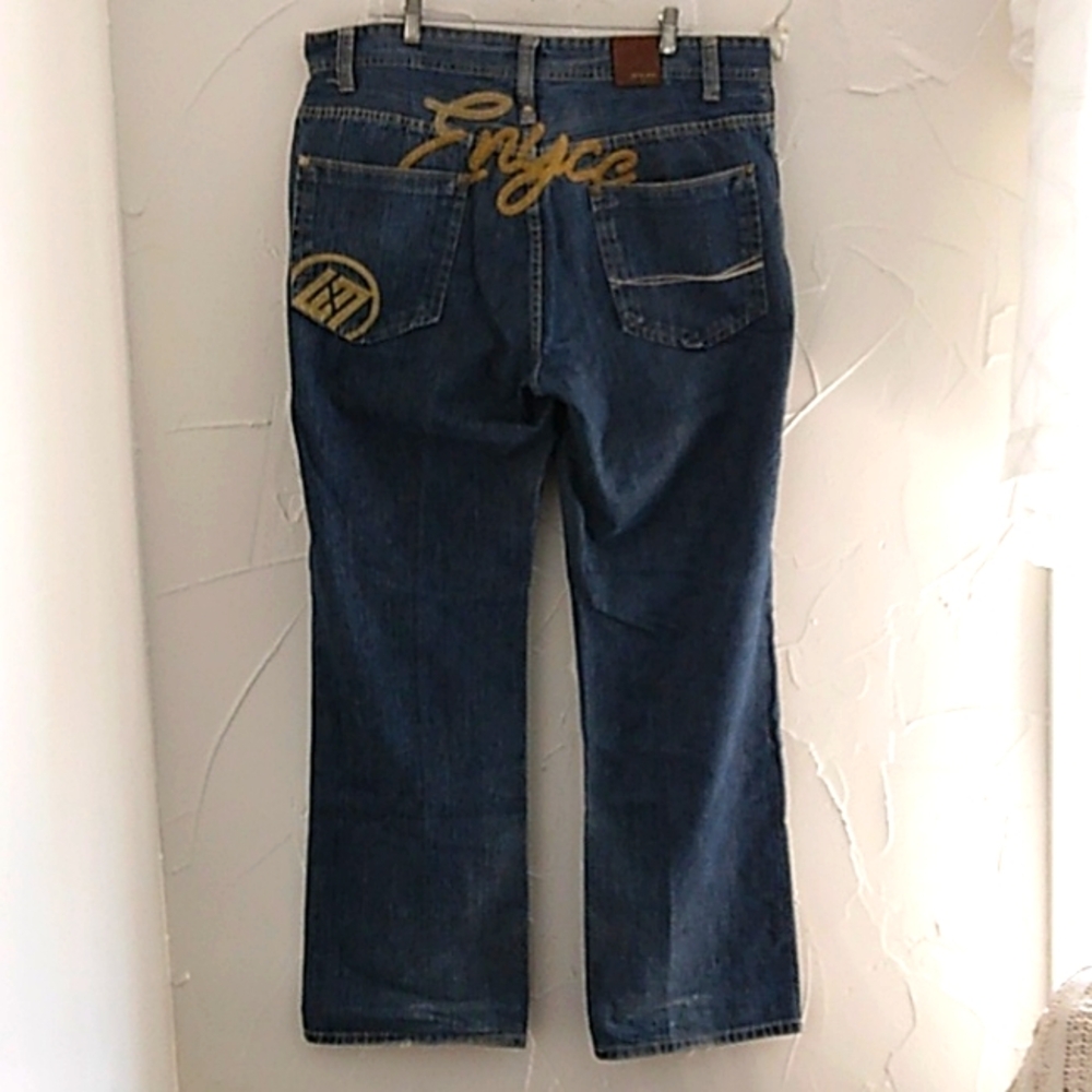 Enyce‎ Jeans Sz 38 Baggy Y2K Skater Loose Fit Grunge